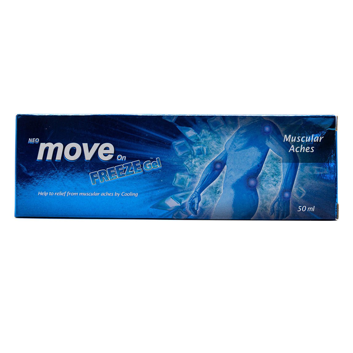Neo Move On Freeze Gel Help To Relief From Muscular Aches By Cooling-50Gm - Anwar Store