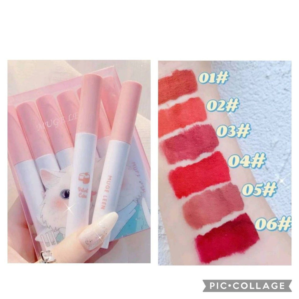 SHEIN VELVET CAKE 02 LIPSTICK MUGE LEEN
