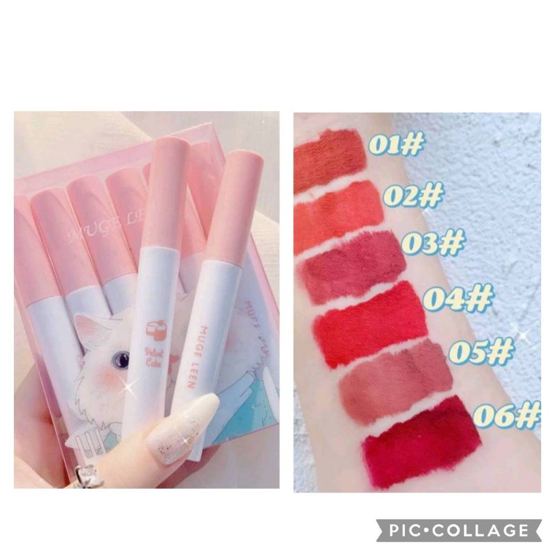 SHEIN VELVET CAKE 04 LIPSTICK MUGE LEEN
