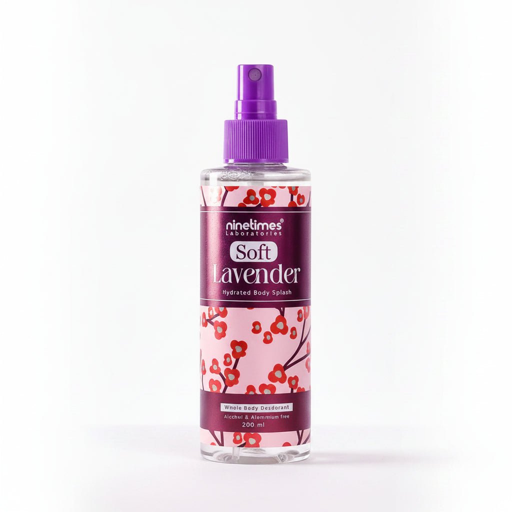 NINETIMES BODY SPLASH SOFT LAVENDER 200ML - Anwar Store
