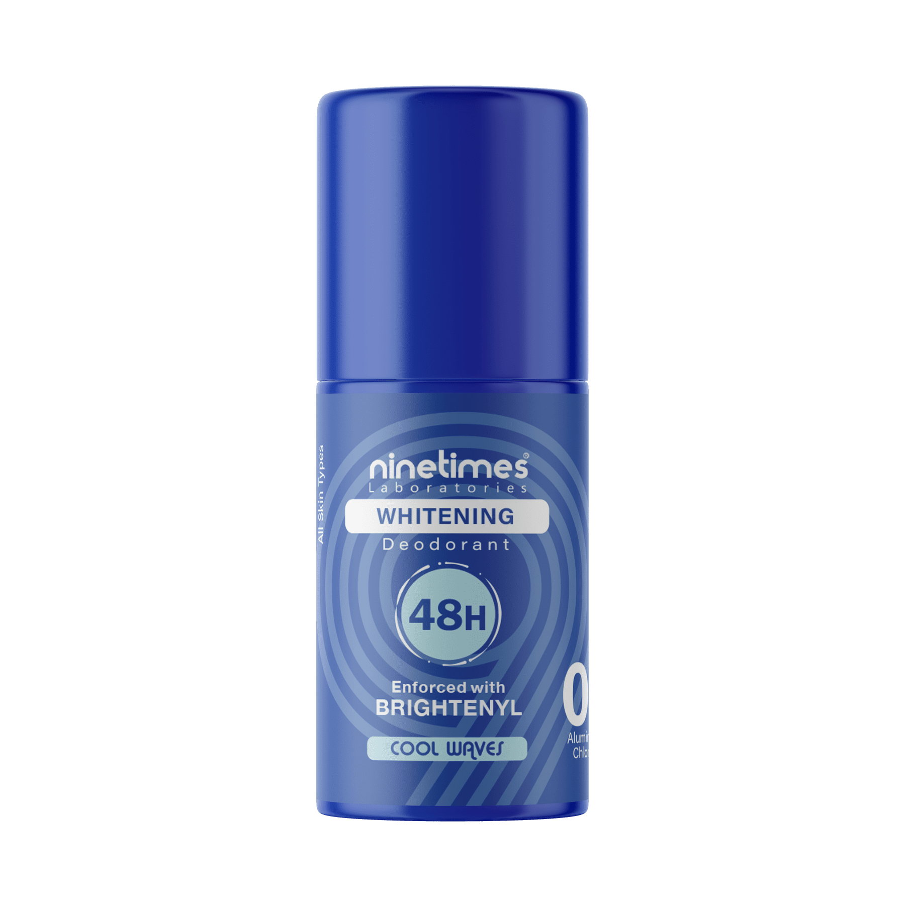 Ninetimes Whitening Deodorant Roll-on Cool Waves 50ml - مزيل عرق أنور 50 مل