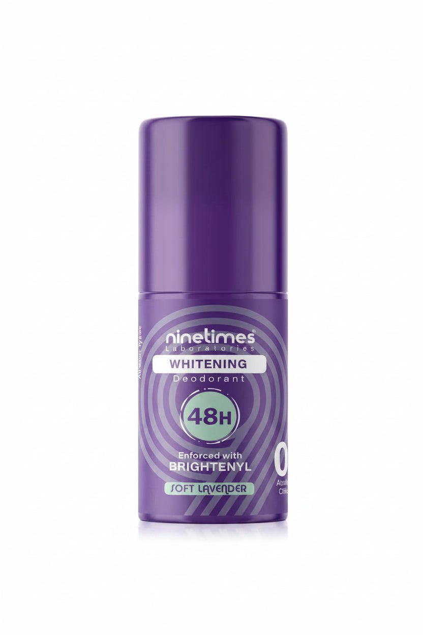 NINETIMES WHITENING DEODORANT ROLL-ON SOFT LAVENDER 50ml - Anwar Store