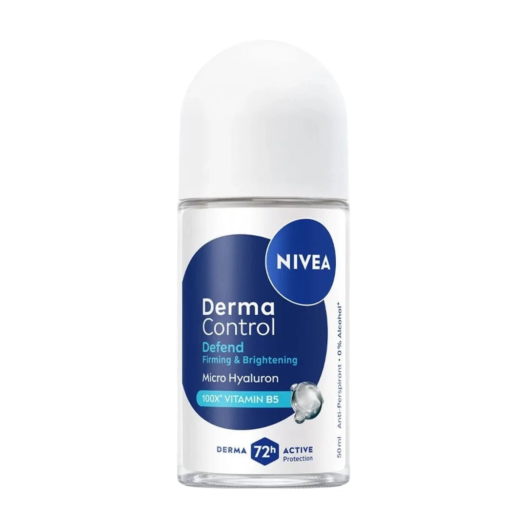 Nivea Derma Control 72h Defend Extra Comfort Anti-Perspirant Roll-On 50ml - Anwar Store