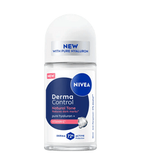 NIVEA DERMA CONTROL NATURAL TONE ROLL ON 72H PROTECTION 50ML - Anwar Store