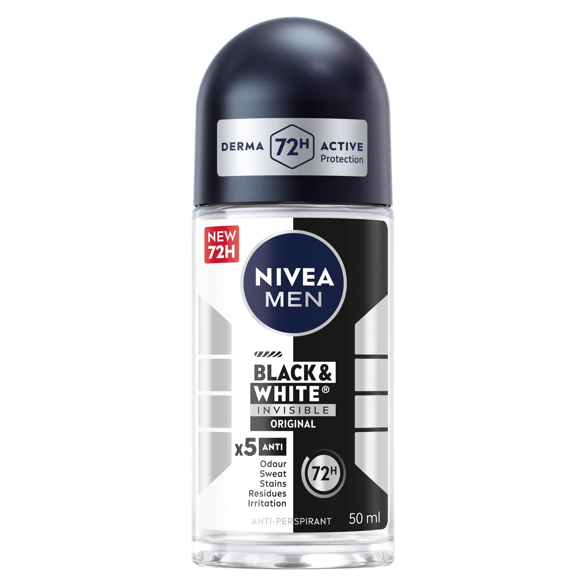 NIVEA MEN BLACK AND WHITE INVISIBLE ORIGINAL 50ML DISC 15% - Anwar Store