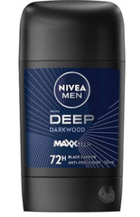 Nivea Men Deep Darkwood 72h Anti-perspirant Stick 50ml - مضاد للتعرق نيفيا 50 مل