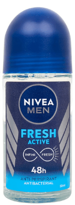 NIVEA MEN FRESH ACTIVE 48H 15% OFFER 50ML - Anwar Store