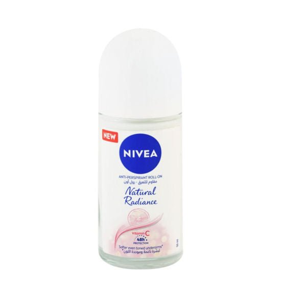 NIVEA NATURAL RADIANCE ROLL ON VIT C 50ML - Anwar Store