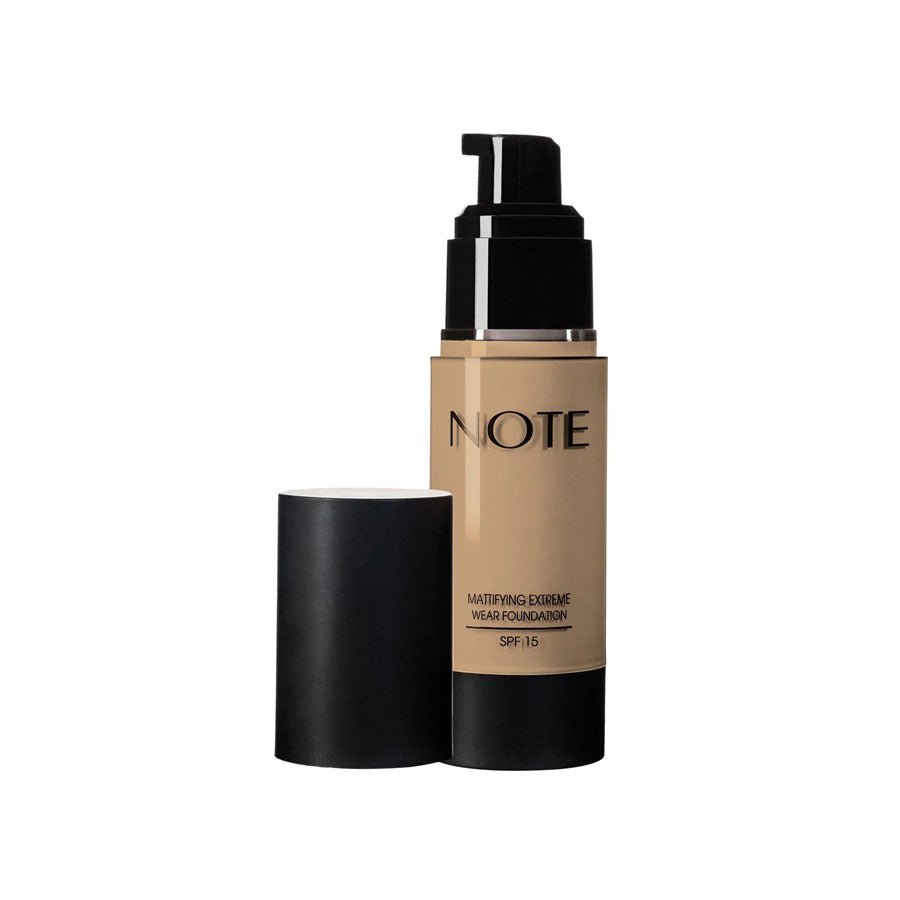NOTE MATTIFYING EXTREME WEAR FOUNDATION SPF 15 - 03 MEDIUM BEIGE 35ML - Anwar Store