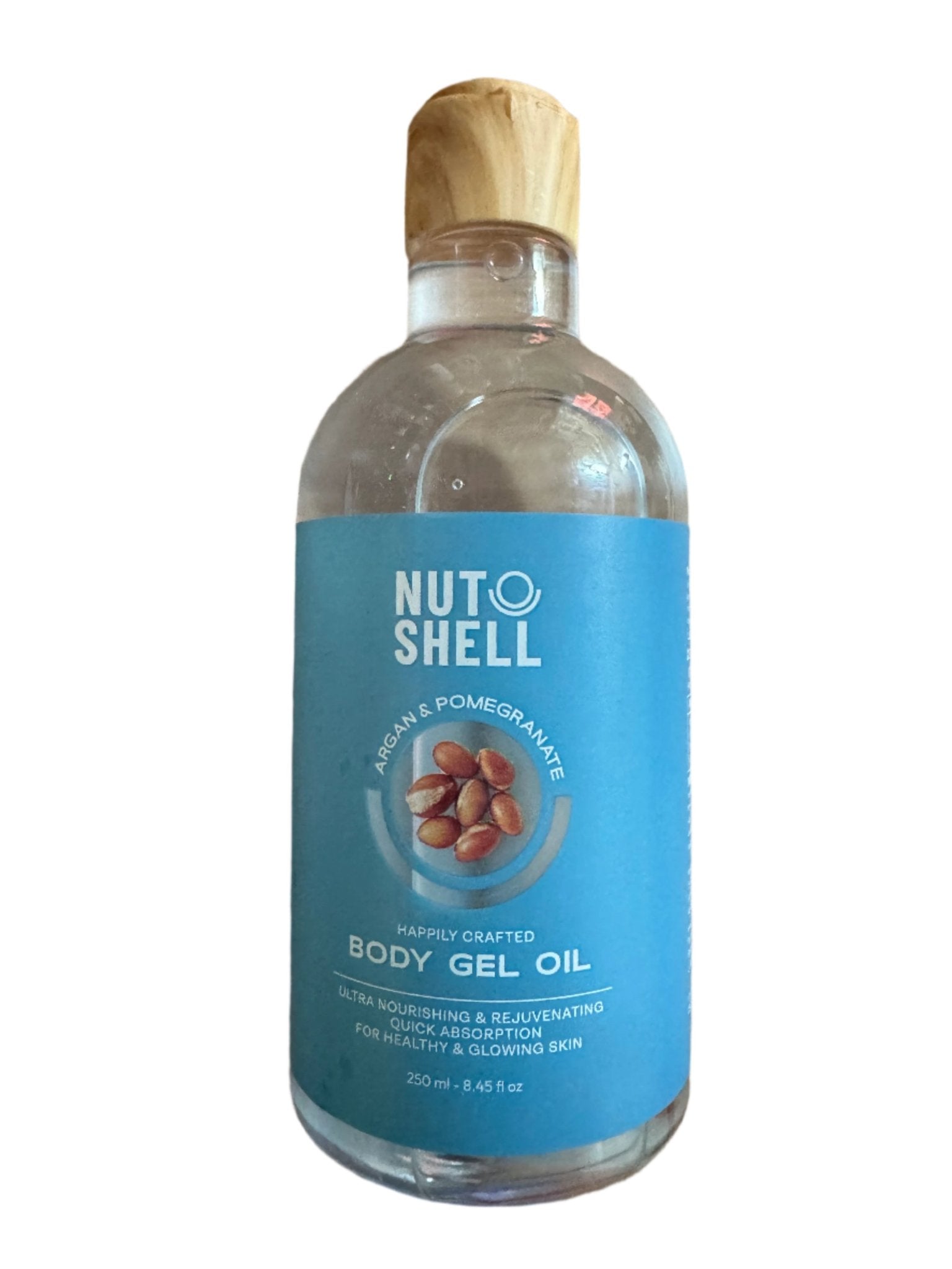NUT SHELL ARGAN BODY GEL OIL 250ML - Anwar Store