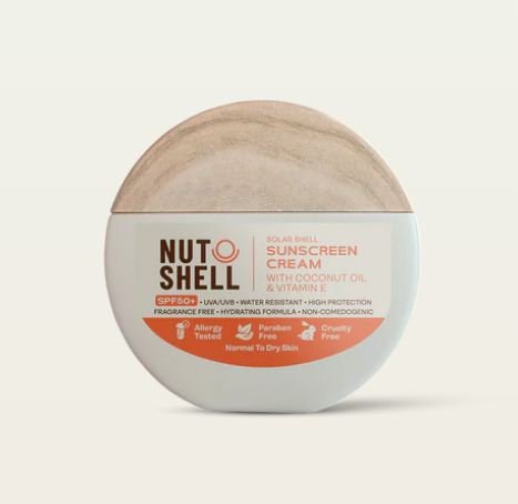 Nut Shell Solar Shell Sunscreen Cream - 50 ml - Anwar Store