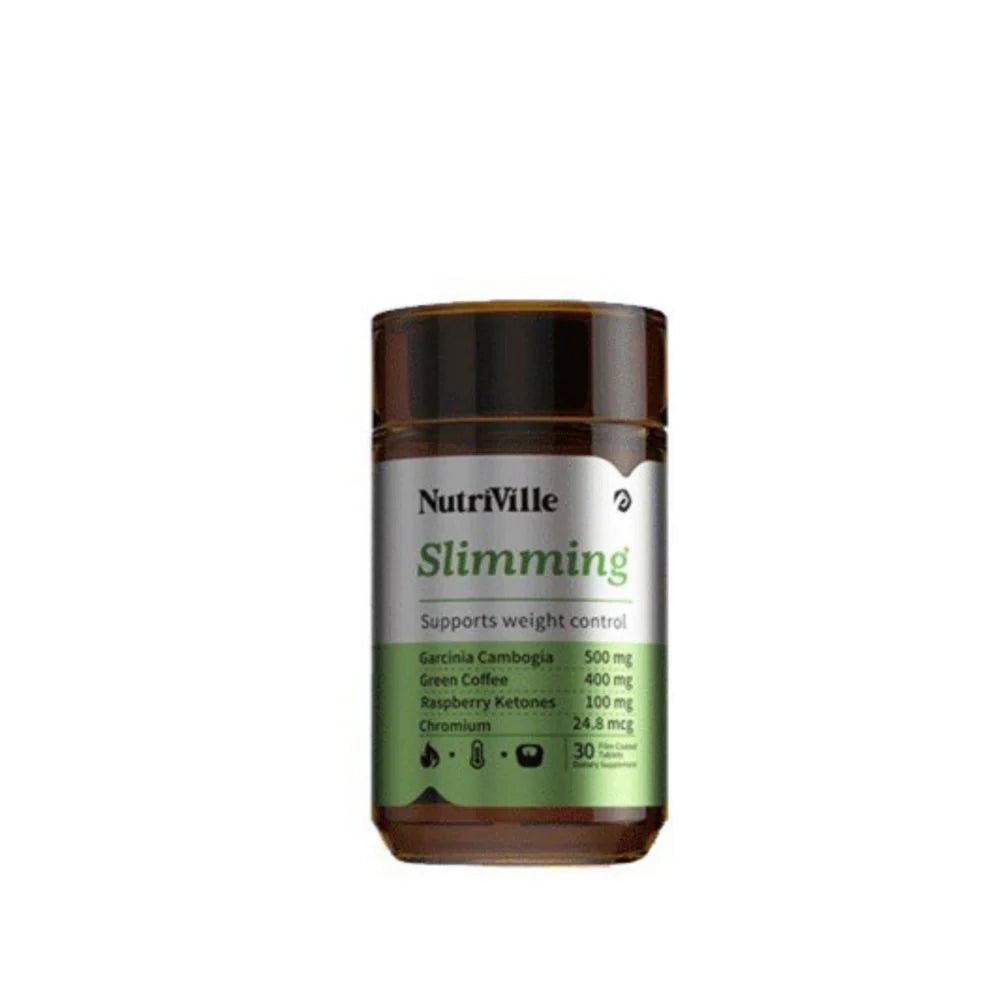 NUTRIVILLE SLIMMING SUPPORTS WEIGHT CONTROL 30 TABLETS - Anwar Store