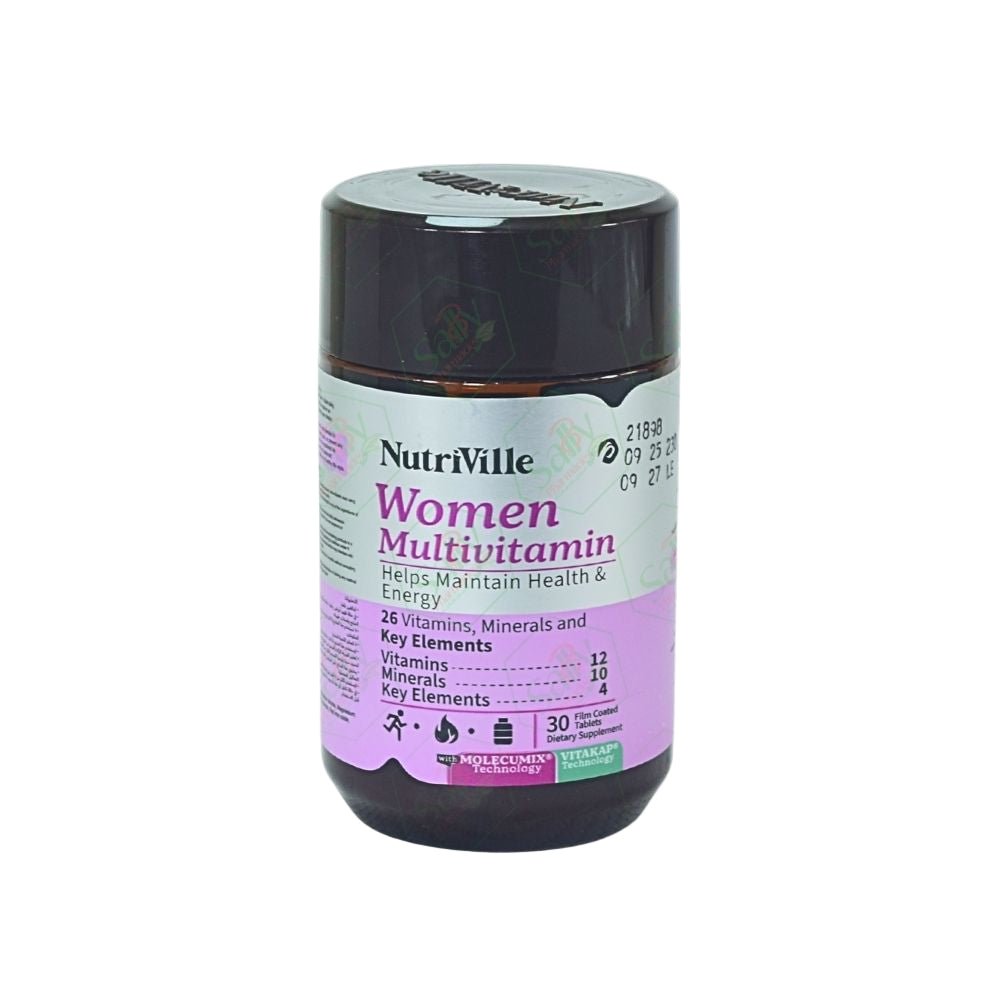 NUTRIVILLE WOMEN MULTIVITAMIN 30TAB - Anwar Store
