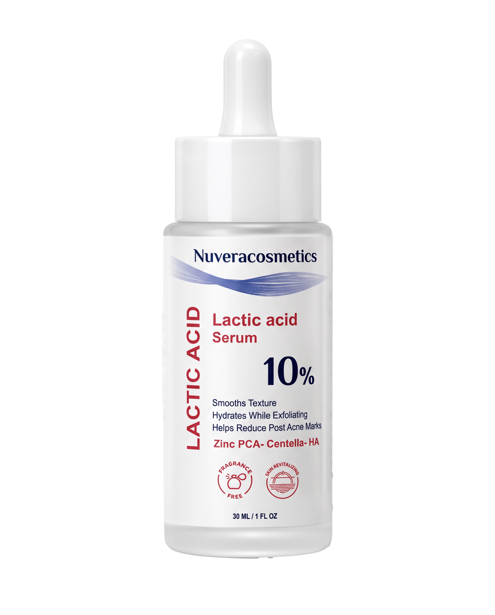 NUVERA COSMETICS LACTIC ACID 10% SERUM 30ML - Anwar Store