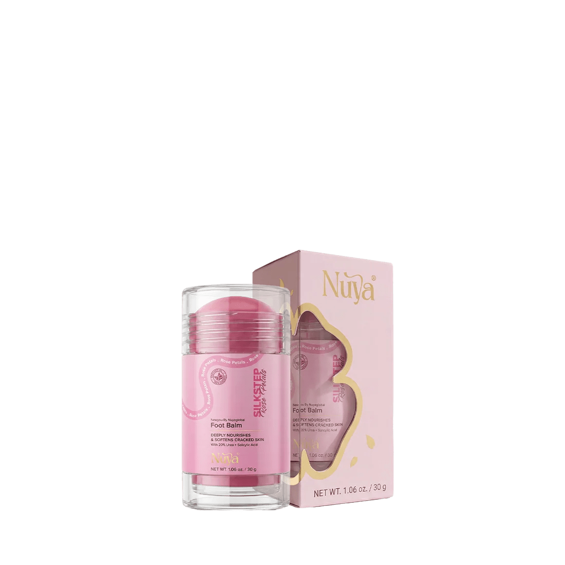 NUYA SILK STEP FOOT BALM 30GM(DARK PINK) - Anwar Store