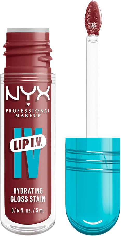 NYX Professional Makeup Drippin' In Rose Lip IV Hydrating Gloss Stain 5ml - Anwar Store