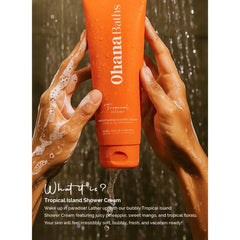 OHANA BATHS SHOWER CREAM TROPICAL ISLAND 250ML - Anwar Store