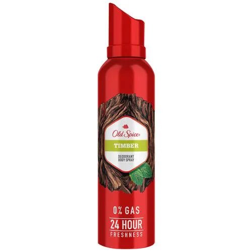 OLD SPICE DEODORANT BODY SPRAY - TIMBER 140ML - Anwar Store