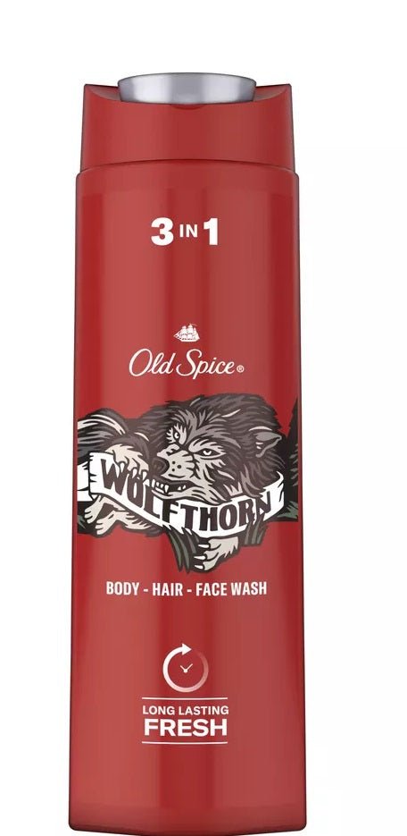 OLD SPICE WOLFTHORN 3IN1 400ML - Anwar Store