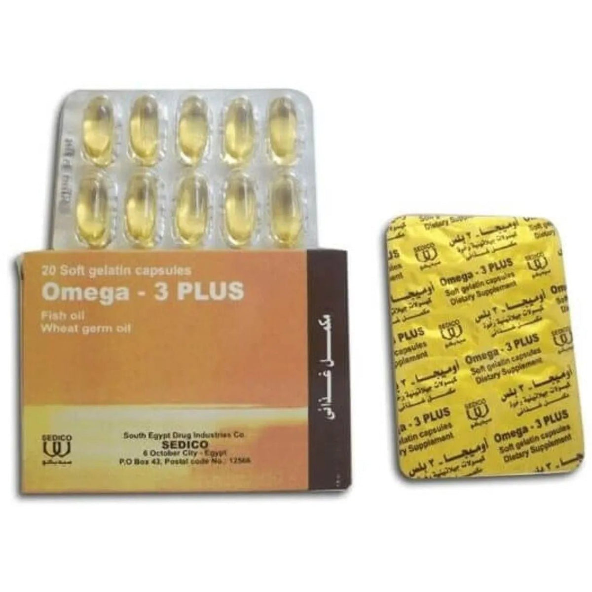 OMEGA 3 PLUS 30 TAB - Anwar Store