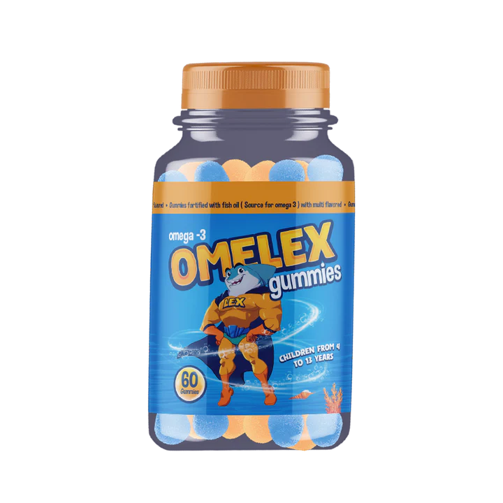OMELEX OMEGA-3 GUMMIES FROM 4 TO 13 YEARS 60 GUMMIES OFFER - Anwar Store