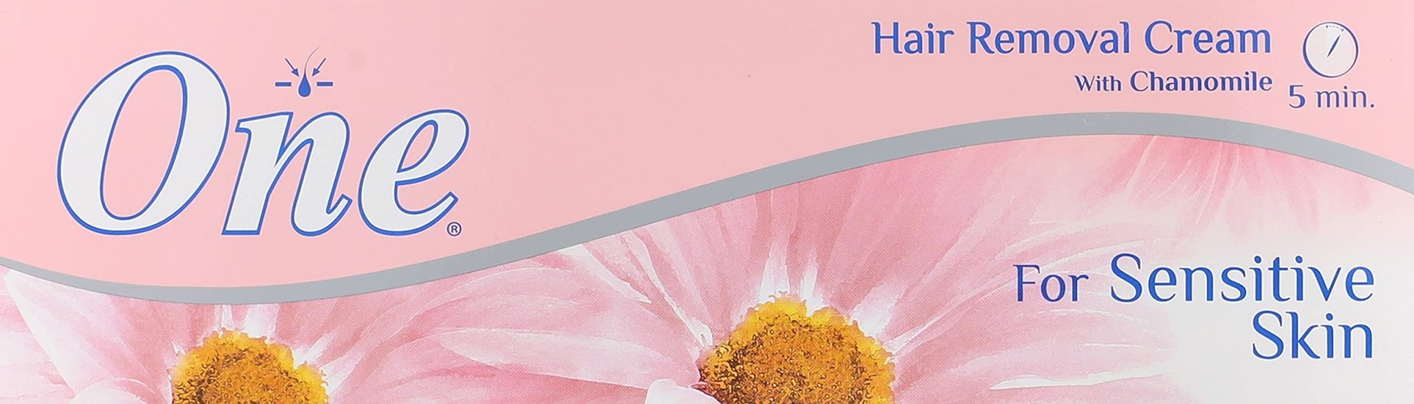 ONE HAIR REMOVAL CREAM WITH CHAMOMILE FOR SENSITIVE SKIN - 80GM - Anwar Store