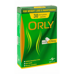 ORLY 120 mg ( Orlistat ) 30 capsules - Anwar Store