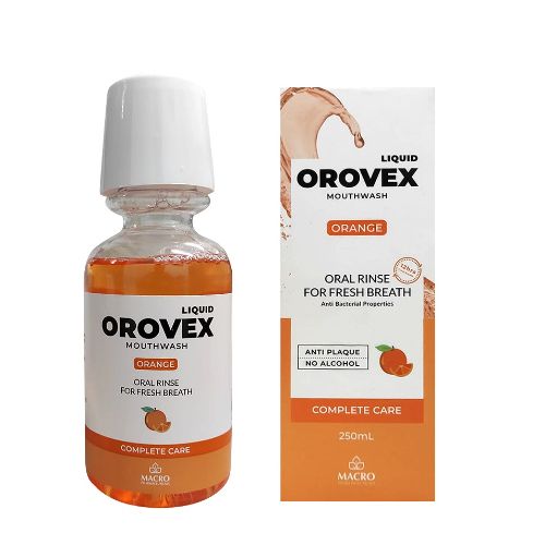 OROVEX MOUTH WASH ORANGE 250ML - Anwar Store