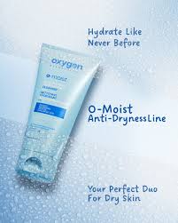 OXYGEN O-MOIST ANTI DRYNESS MOISTURIZING CLEANSER 24H 200ML - Anwar Store