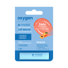 OXYGEN O-MOIST PEACH LIP BALM - Anwar Store