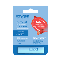 OXYGEN O-MOIST STRAWBERRY LIP BALM - Anwar Store