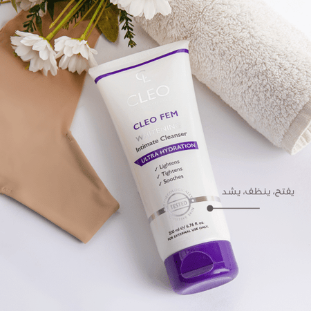 Cleo Fem Whitening Intimate Cleanser for Women, 200 ml