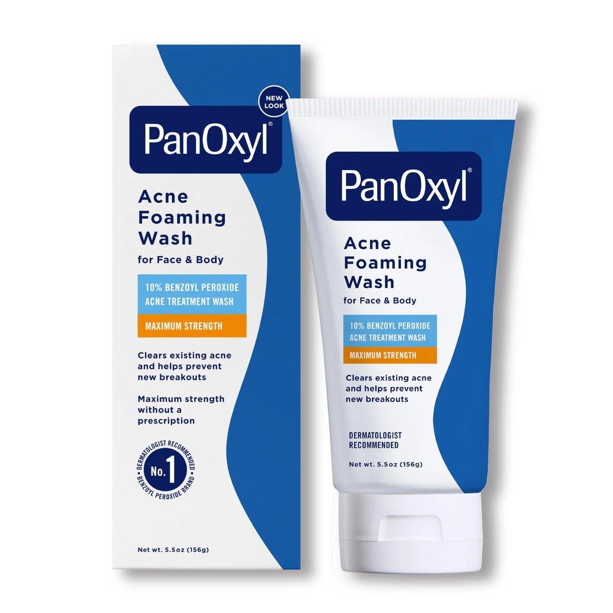 Panoxyl Acne Foaming Wash Benzoyl Peroxide 10% Max Strength - 156 g | غسول للوجه Panoxyl 156 جم - Anwar Store