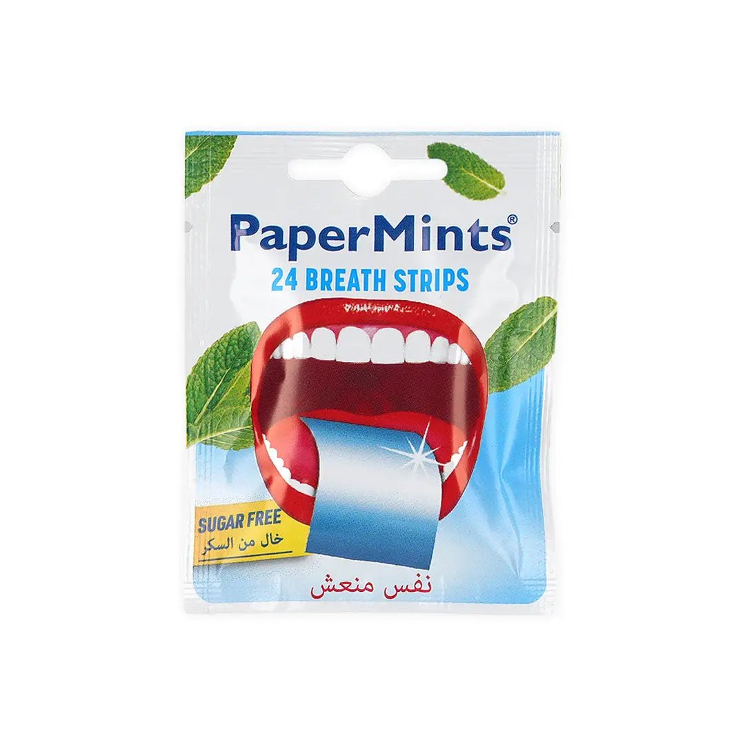 Papermints 24 Breath Strips - بخاخ منعش للفم Papermints