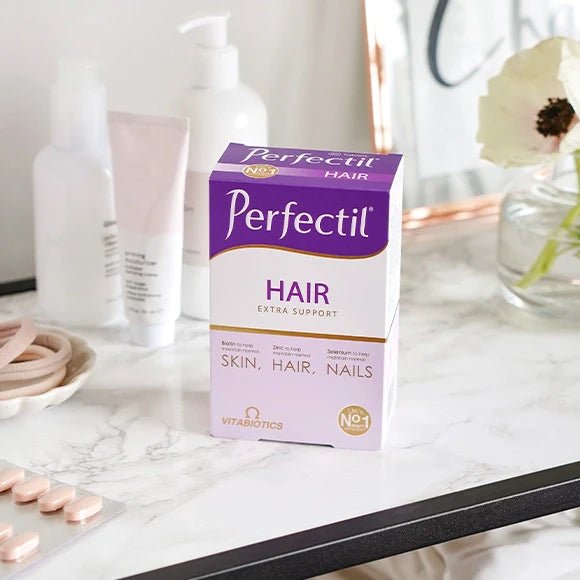 Perfectil Hair Extra Support 60 Tablets | مكمل غذائي بيرفكتيل 60 قرص - Anwar Store
