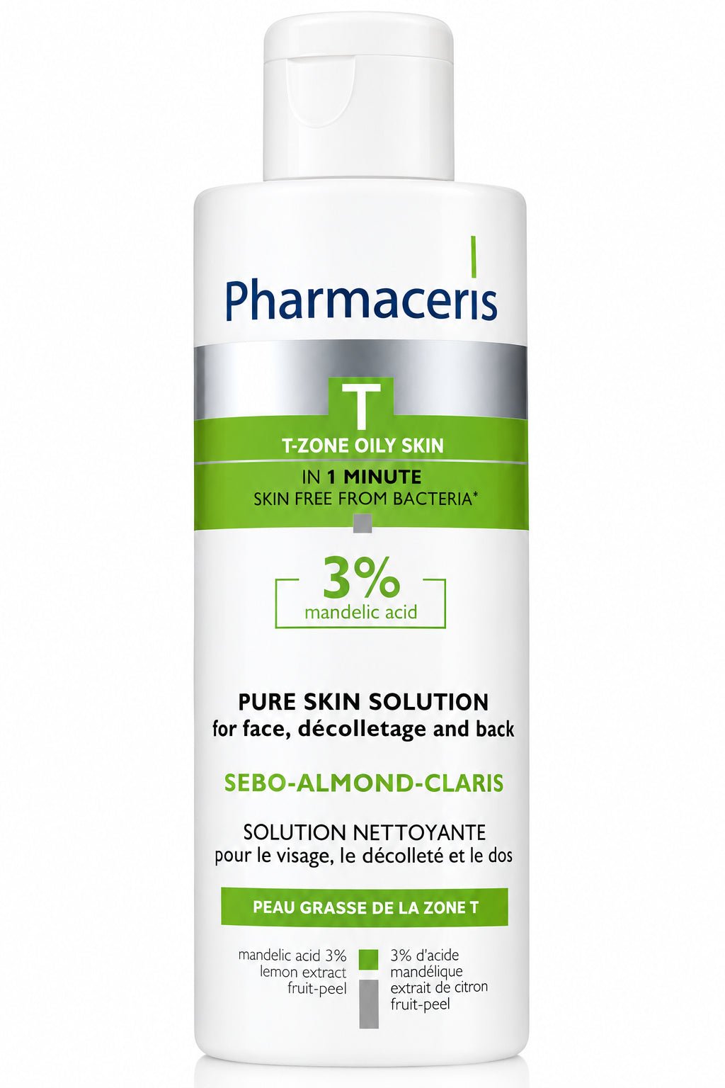 Pharmaceris T Sebum Almond Claris Pure Skin Solution, 190 ml - Anwar Store