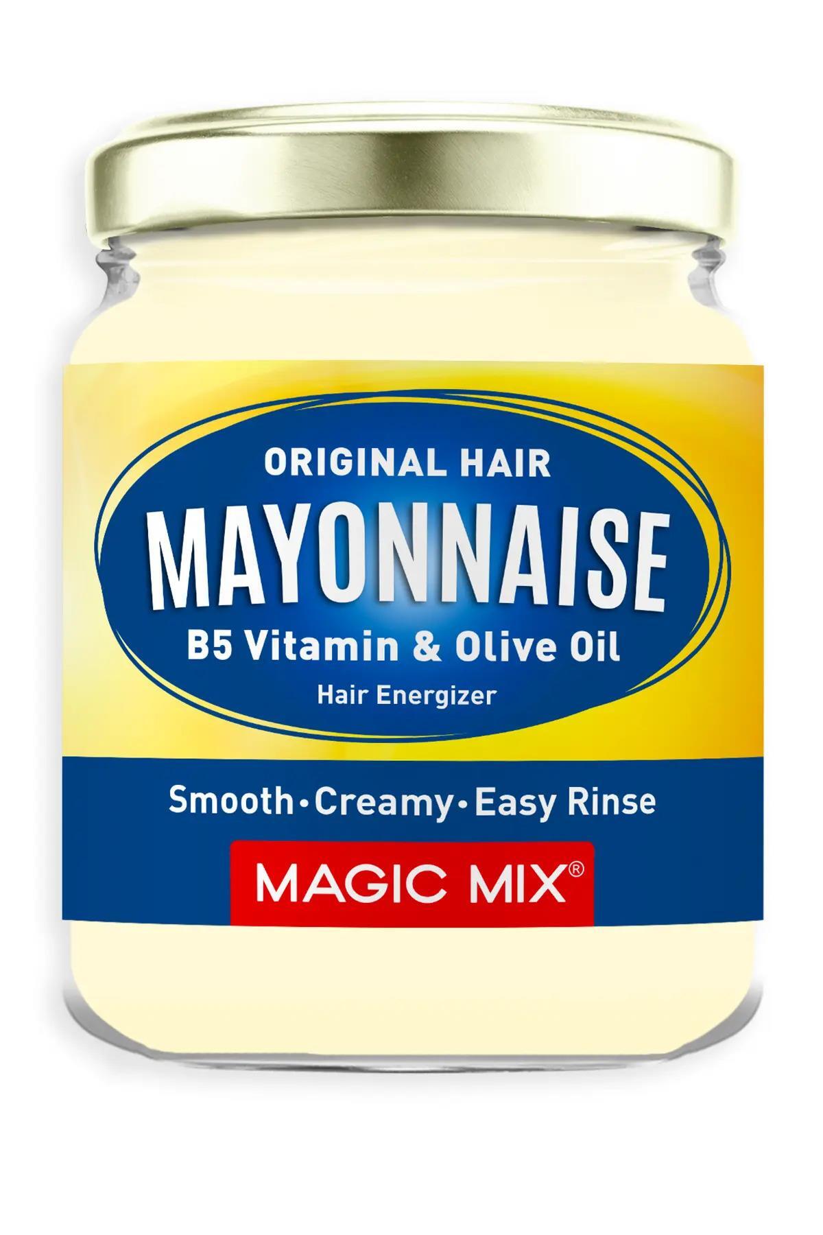 MAGIC MIX ORIGINAL HAIR MAYONNAISE B5 VITAMIN & OLIVE OIL 190ML