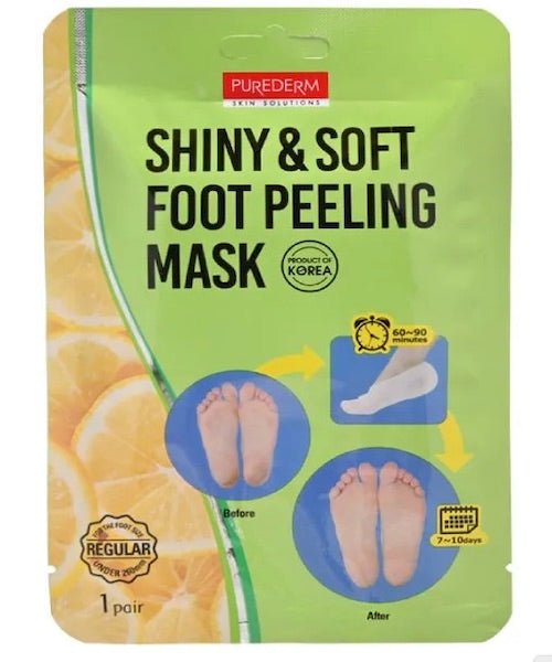 PUREDERM Shiny & Soft Foot Peeling Mask - Anwar Store
