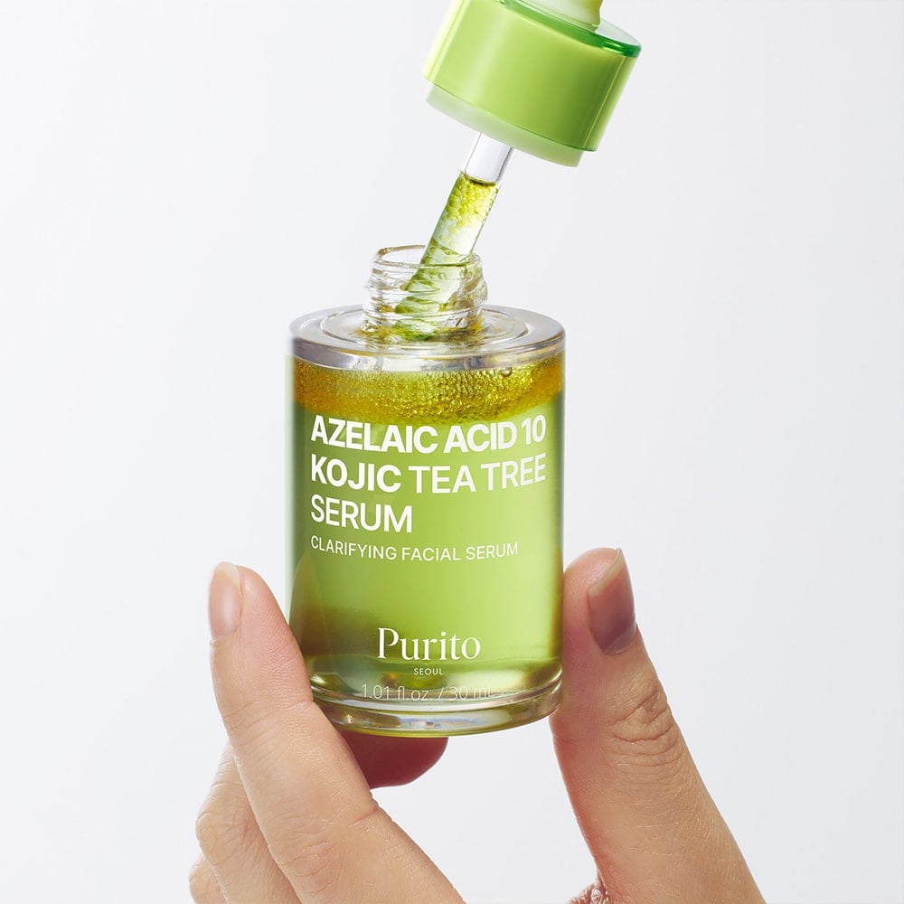 PURITO AZELAIC ACID 10 KOJIC TEA TREE SERUM 30ML - Anwar Store