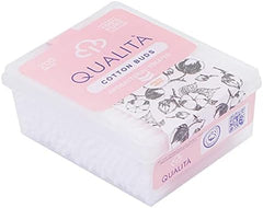 Qualita Cotton Buds 200pcs - أعواد قطنية Qualita 200 قطعة