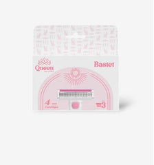 Queen Bastet 3 Blade Razor Refills – 4 Triple-Blade Cartridges - Anwar Store