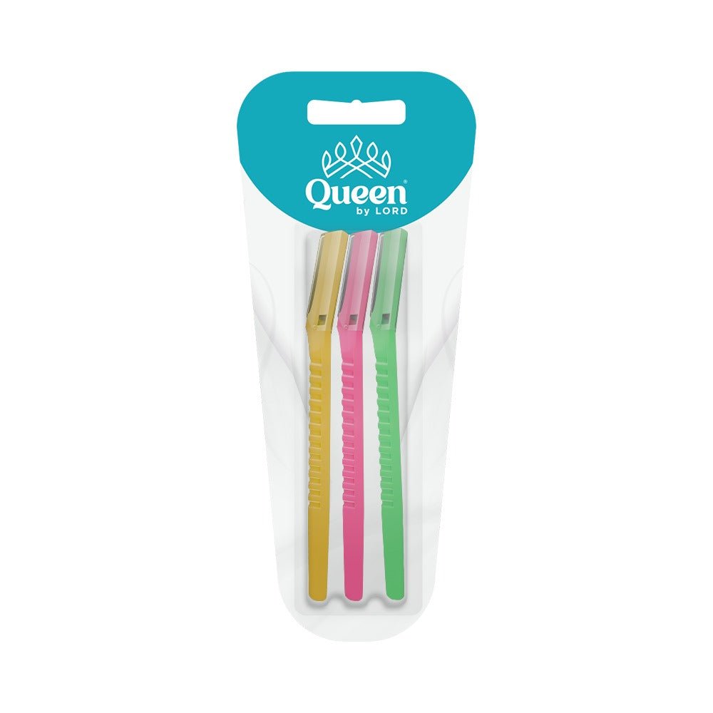 Queen Eyebrow Razor 3 Pieces Q105 | إزالة الشعر Queen - Anwar Store