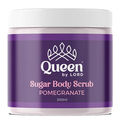 QUEEN SUGAR BODY SCRUB POMEGRANATE 300ML - Anwar Store