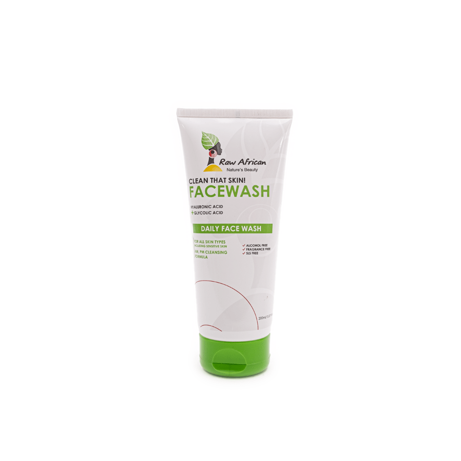 RAW AFRICAN DAILY FACE WASH 200ML - Anwar Store