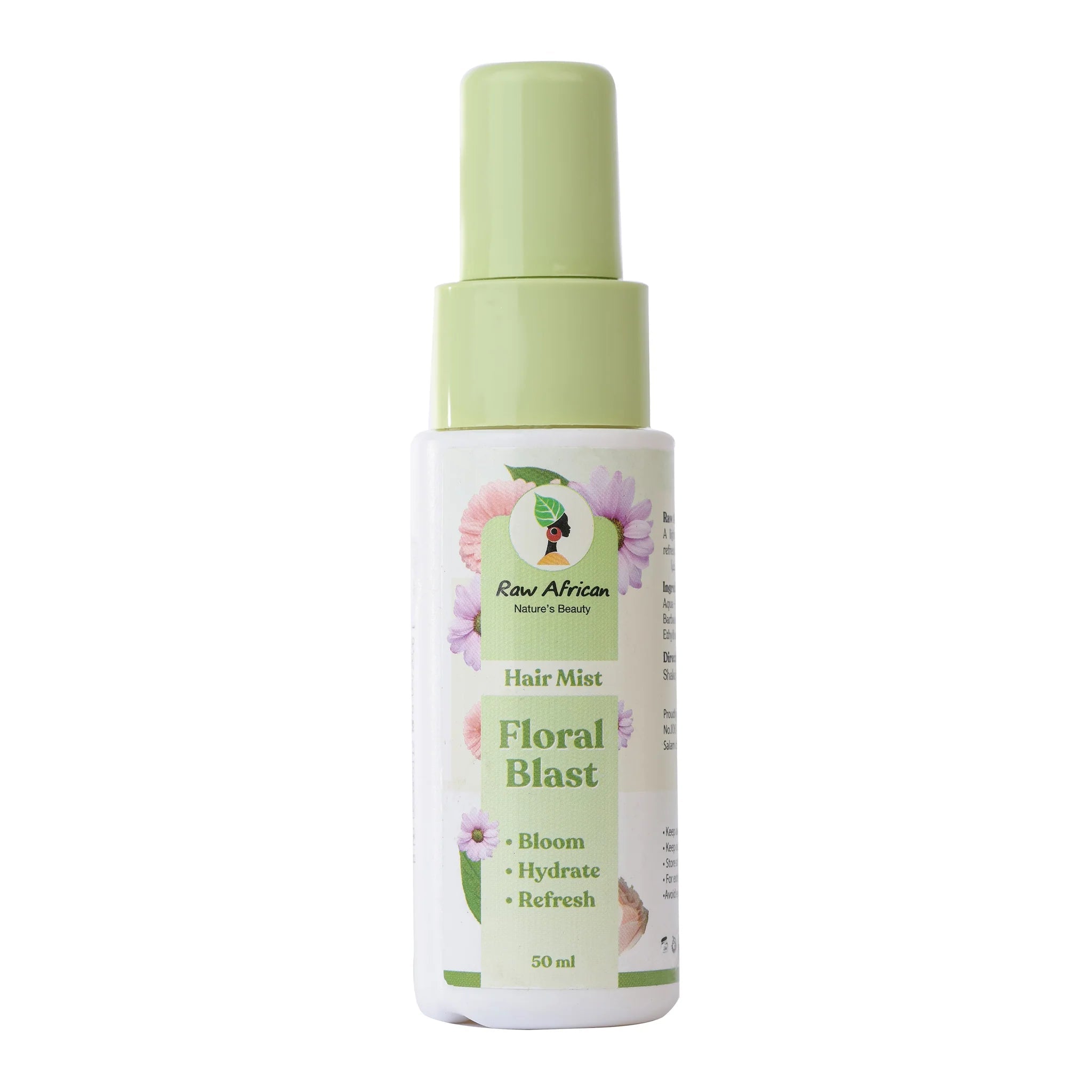 RAW AFRICAN HAIR MIST FLORAL BLAST 50ml - Anwar Store