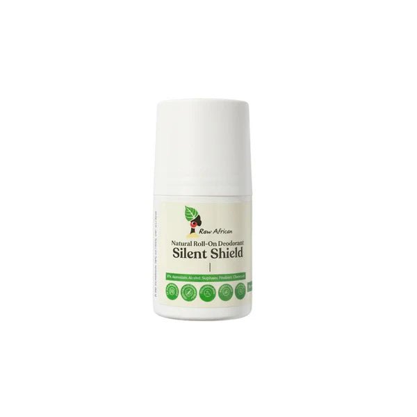 Raw African Silent Shield Roll-on 60ml - بلسم للشعر Raw African 60 مل
