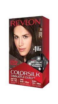 REVLON 20 BROWN BLACK COLORSILK WITH KERATIN - Anwar Store