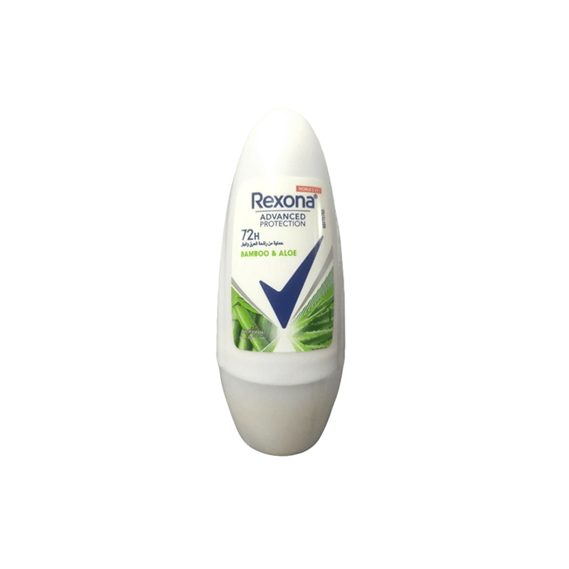 REXONA DEODORANT BAMBOO & ALOE ROLL ON 50ML - Anwar Store