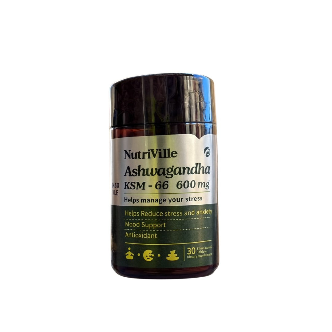 NUTRIVILLE ASHWAGANDHA 30TAB