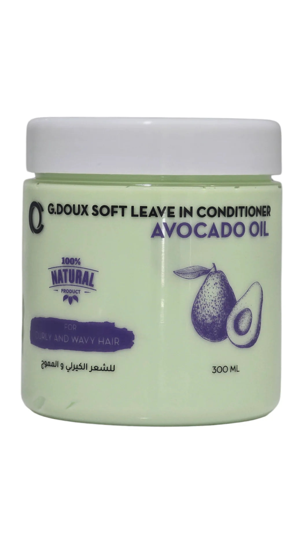 G DOUX Leave in Cream for Curly Hair AVOCADO OIL 300ml